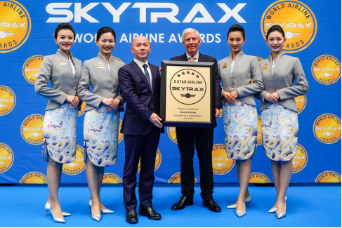 海南航空荣获2023年skytrax“中国最佳航空公司”等多个奖项